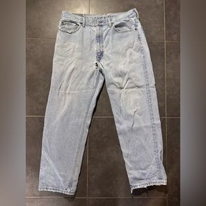 Levi’s light wash denim
